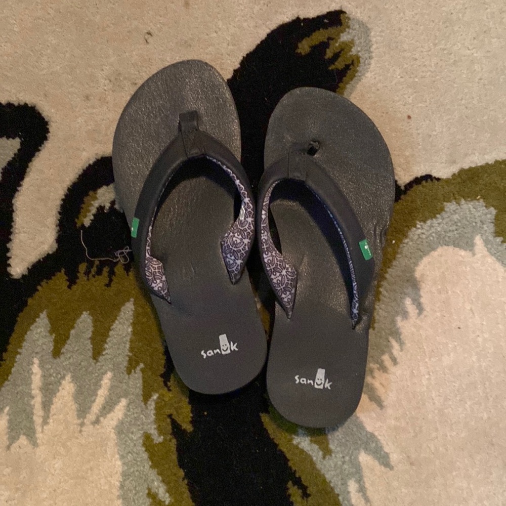 Sanyo yoga mat flip flops